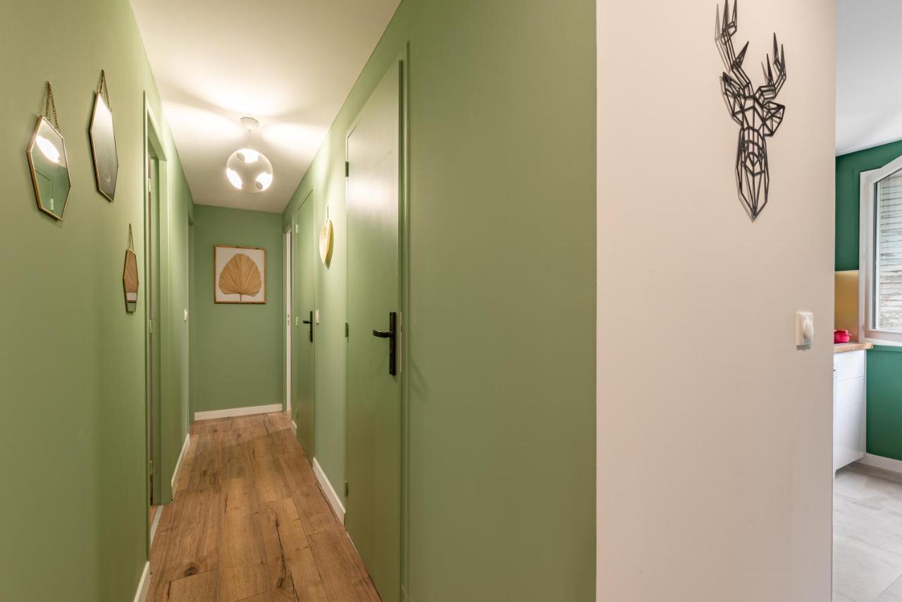 Amja Proche Clinique Saint-Roch Apt 3 Chambres 3 Salles De Bain Parking Gratuit Ideal Famille Groupe Coworking 10 Min Centre Ville 10 Min Plage 5 Min Sortie Autoroute مونبيلييه المظهر الخارجي الصورة